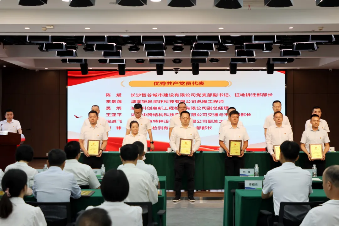 喜报！中腾科技王亚平同志荣获岳麓高新区“优秀共产党员”称号